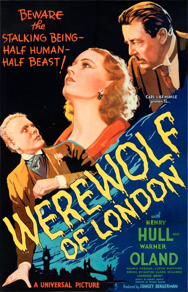 werewolf of london poster
