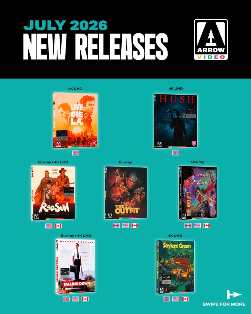 arrow video july 2026