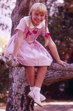 Rhoda Penmark played by Patty McCormack in The Bad Seed (1956)