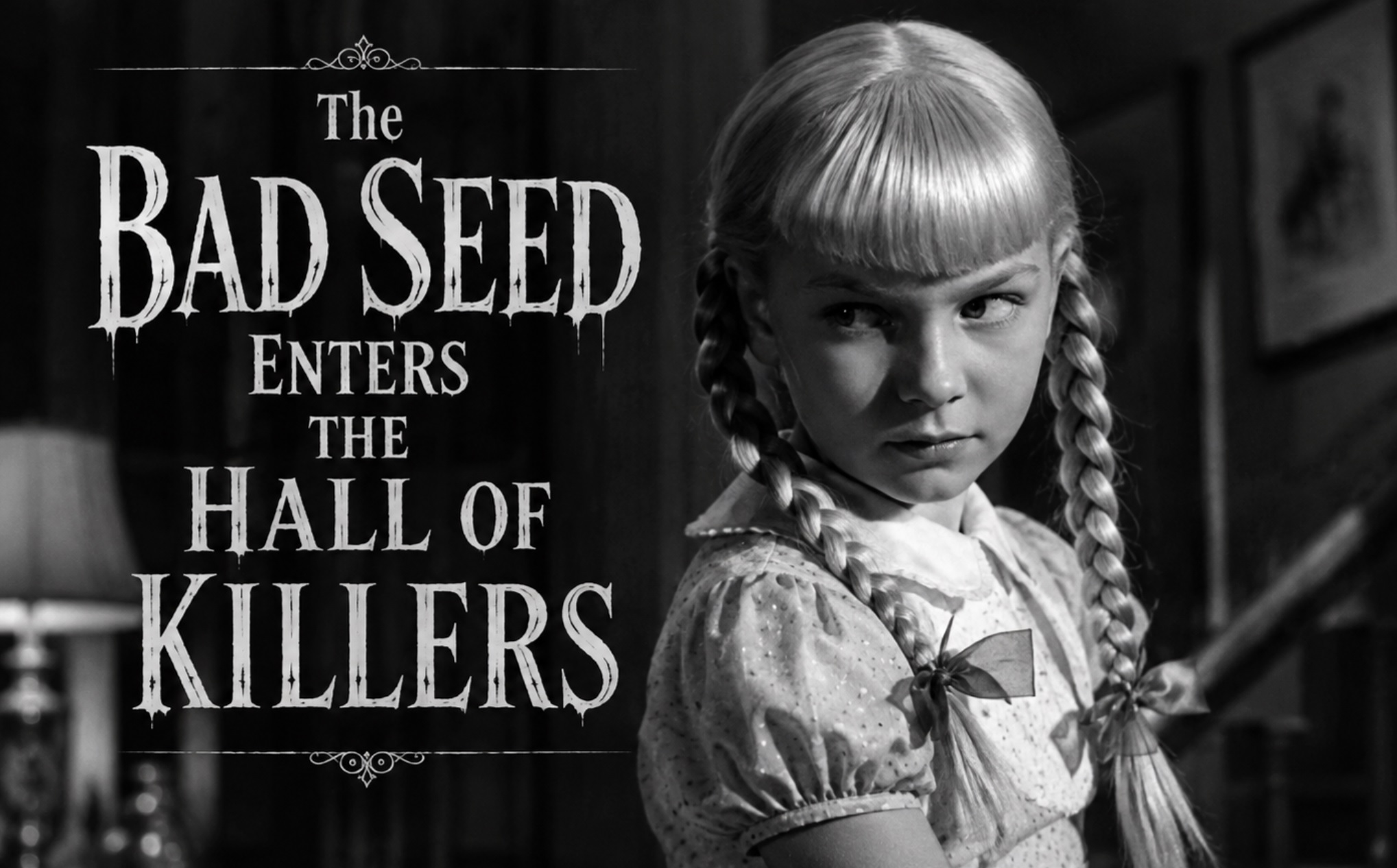Rhoda Penmark from The Bad Seed enters the Stalk & Slash Hall of Killers Second Class.