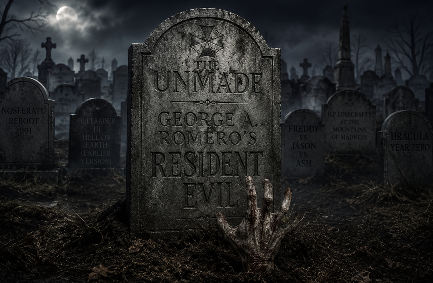George A. Romero’s unmade Resident Evil movie featured in The Unmade series on Stalk & Slash.