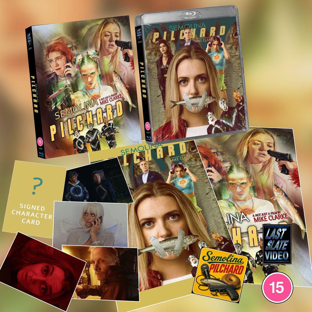 Last Slate Video collector’s editions of Hell House LLC, The House on Sorority Row and Semolina Pilchard, coming to Blu-ray and 4K UHD in 2026.