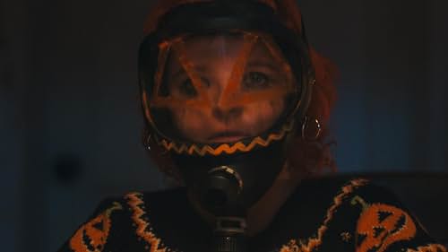 Milly Shapiro as Pumpkin in the post-apocalyptic Halloween horror movie Hallowarrior
