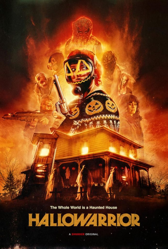 Milly Shapiro as Pumpkin in the post-apocalyptic Halloween horror movie Hallowarrior