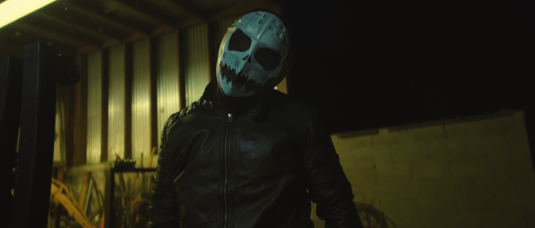 Johnny Yong Bosch as the masked supernatural vigilante Spades in the action thriller Spades.