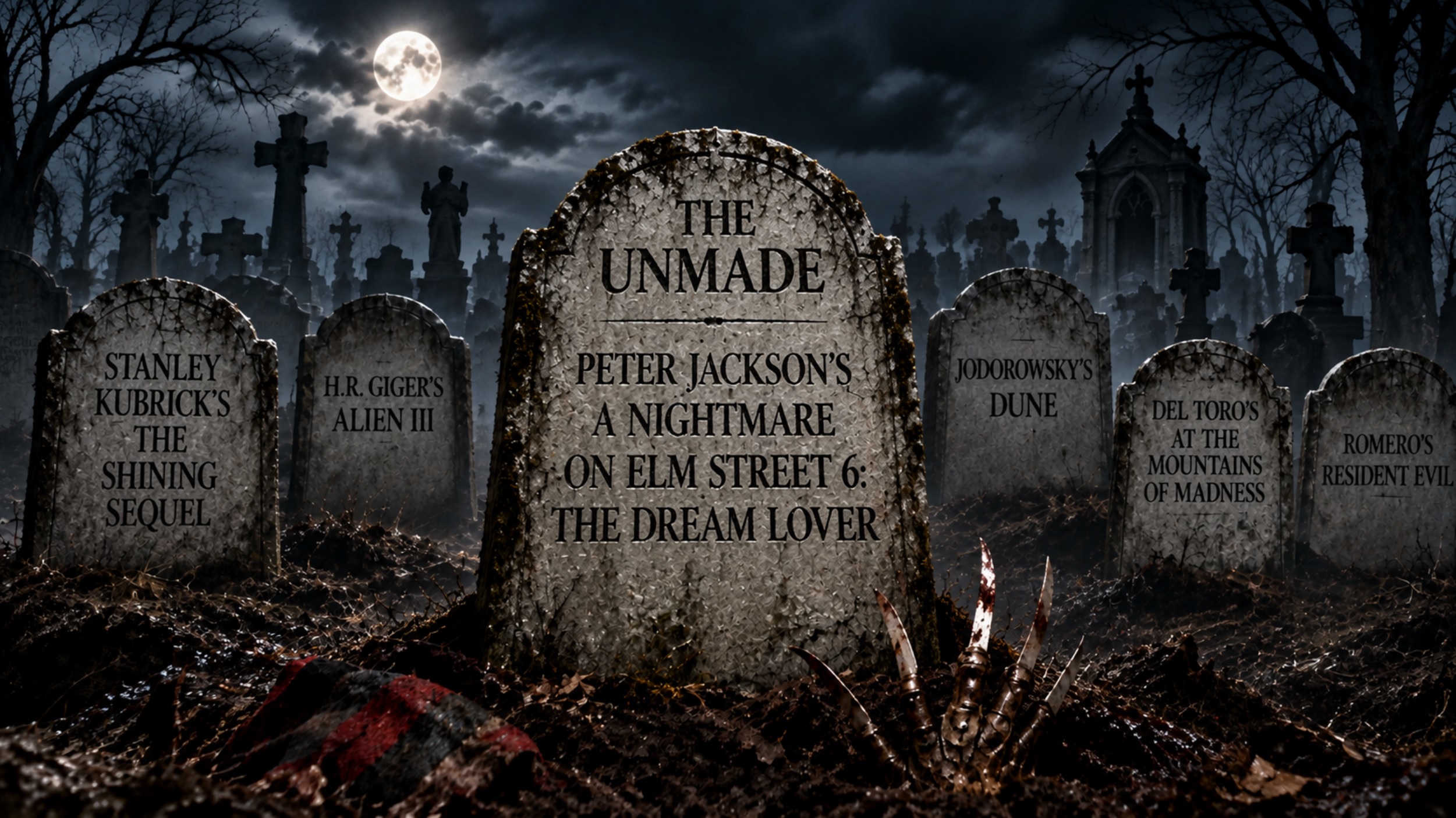 Peter Jackson during the period he developed the unmade A Nightmare on Elm Street 6: The Dream Lover.