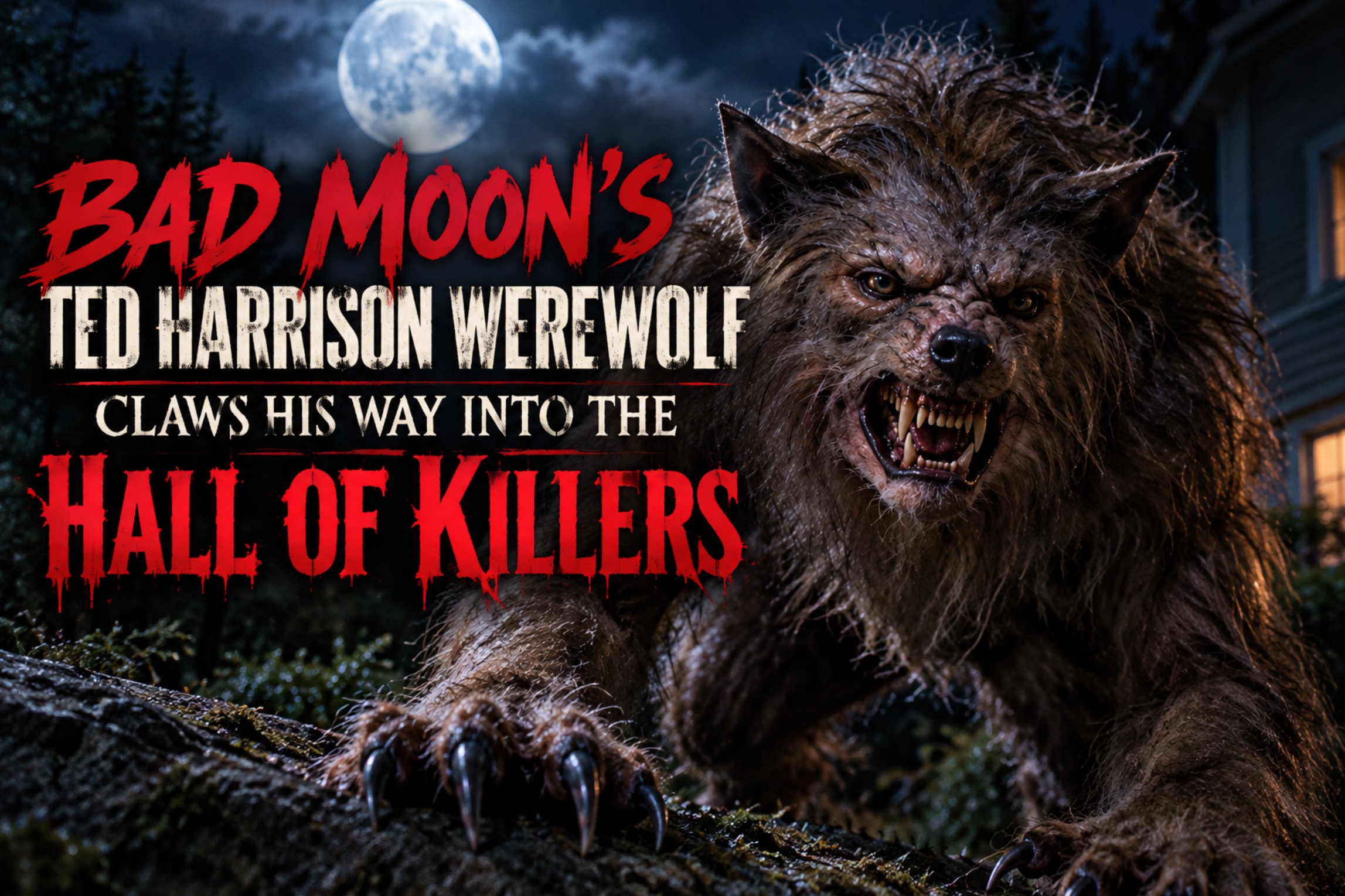Ted Harrison Werewolf from Bad Moon inducted into the Hall of Killers Third Class Tier