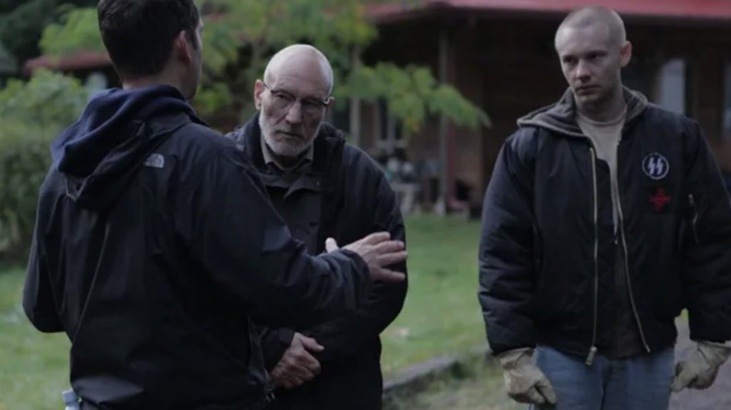 Sir Patrick Stewart as Darcy Banker in Jeremy Saulnier's Green Room