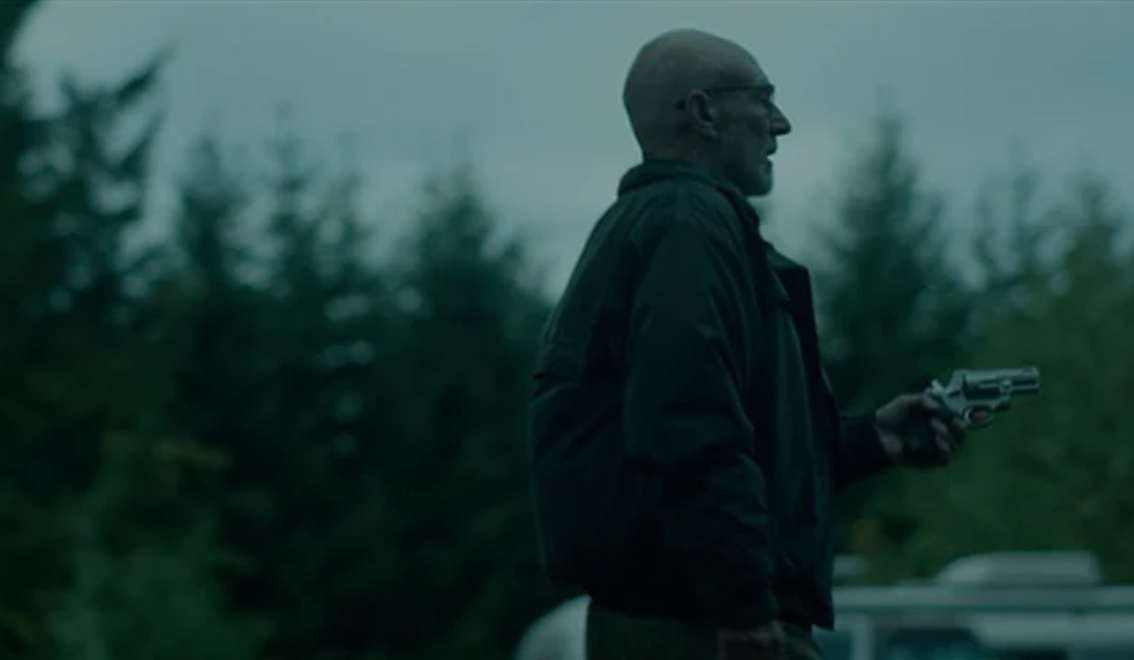 Sir Patrick Stewart as Darcy Banker in Jeremy Saulnier's Green Room