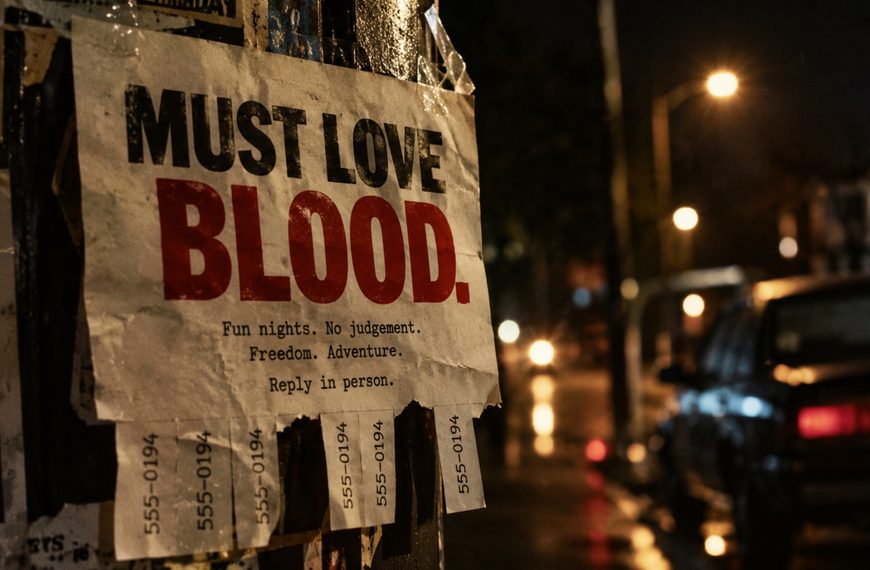Bleed the Night is a new vampire horror movie set in 1994 about a teenager and her dangerous new vampire friend