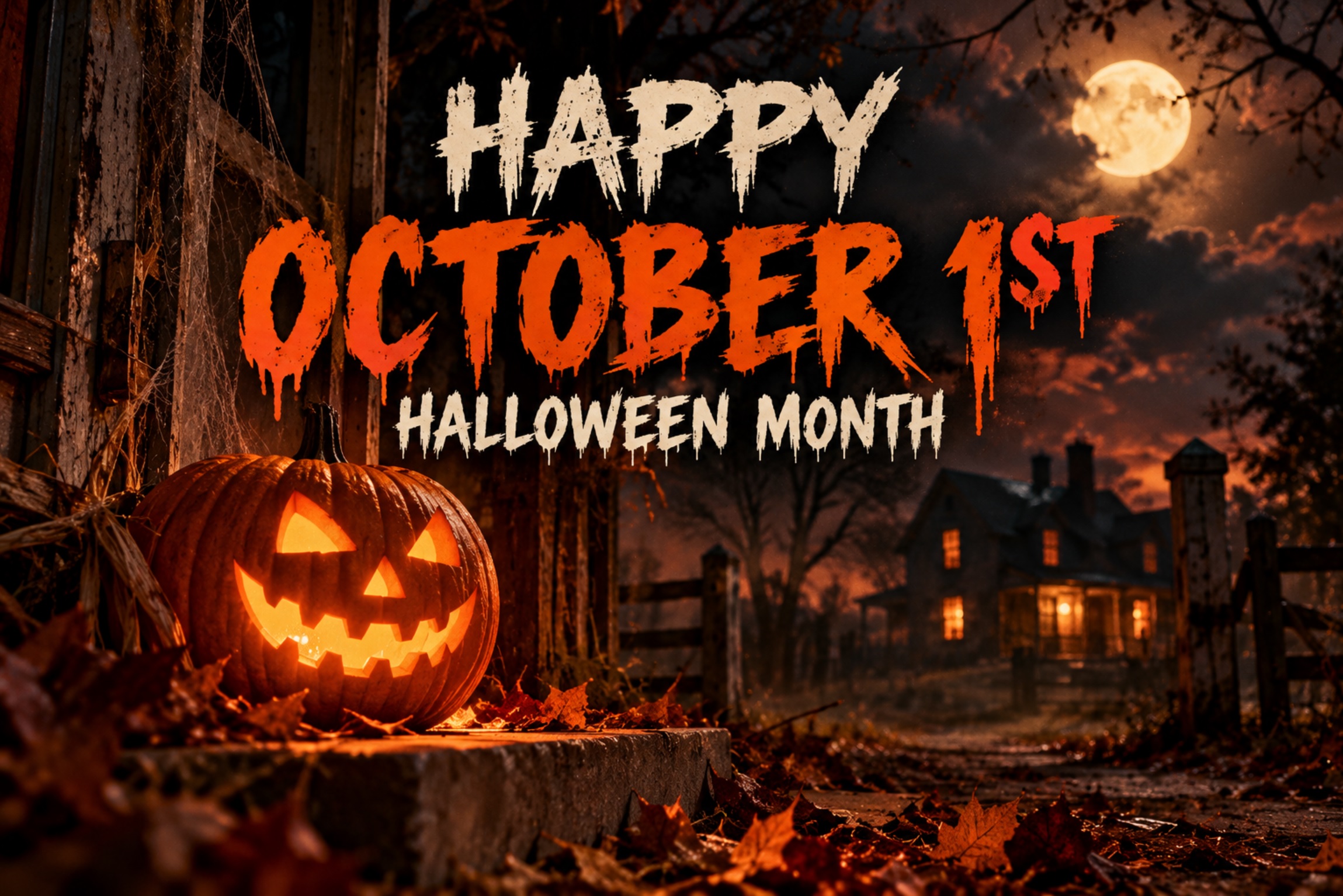 Happy Horror Month from Stalk & Slash celebrating 31 days of horror movies leading up to Halloween
