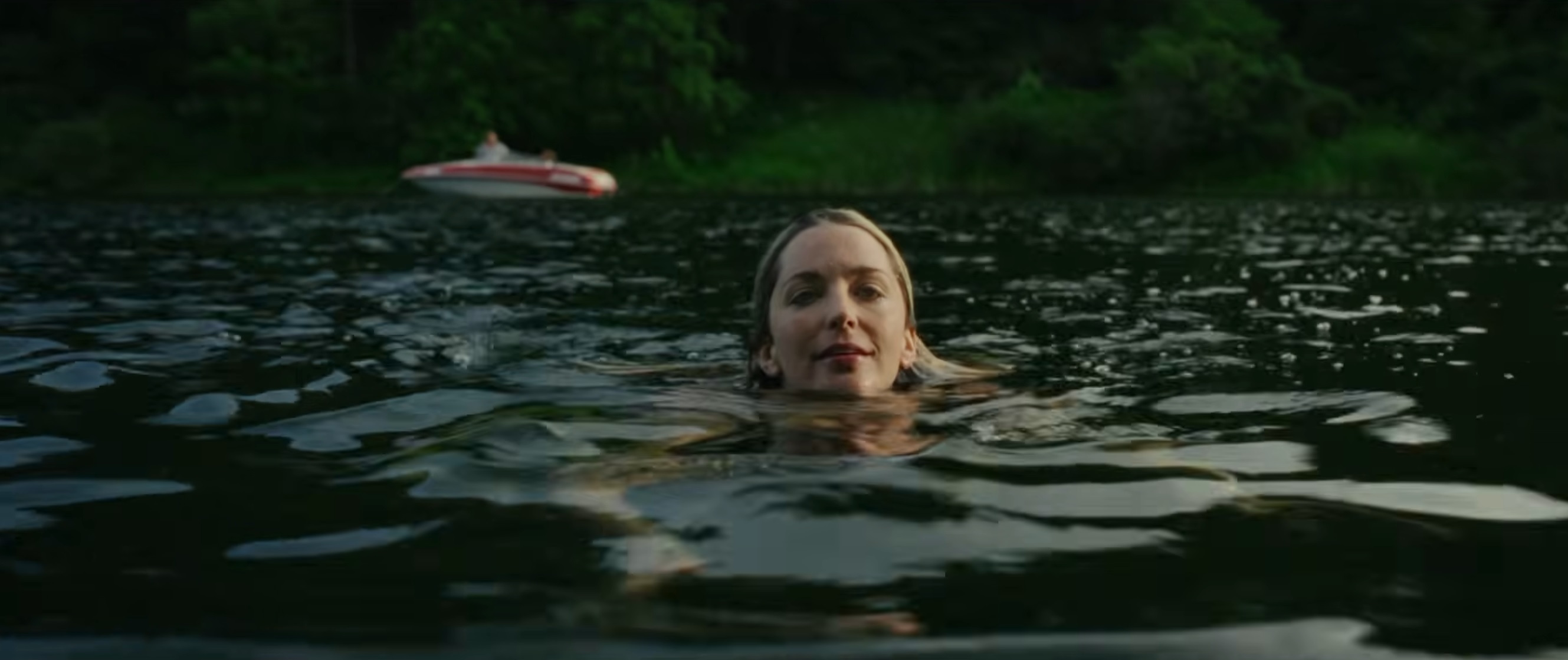 Jane Levy and Jessica Rothe in survival slasher River ahead of its January 2027 cinema release