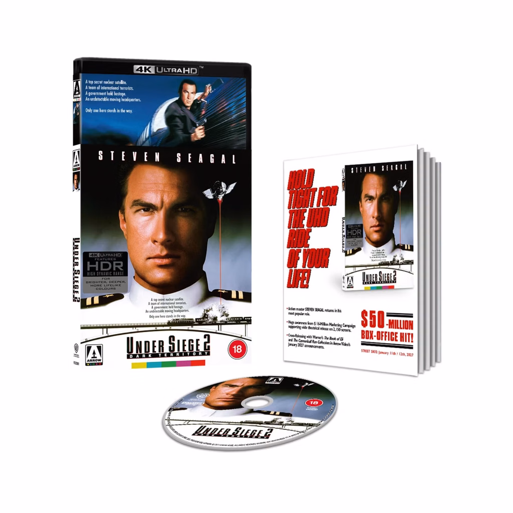 Arrow Video January 2027 releases including The Hand and The Book of Eli
